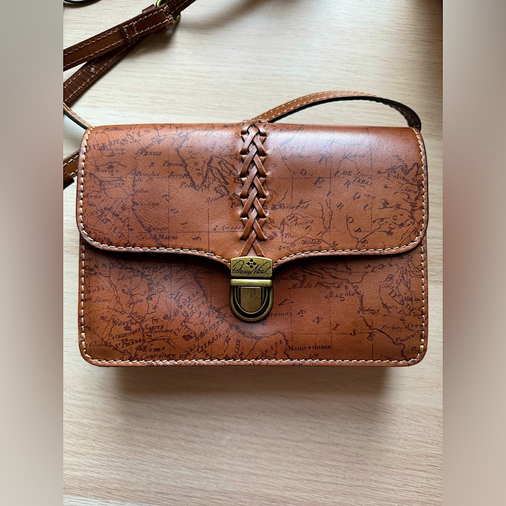Patricia Nash CrossBody Bag - Map Collection